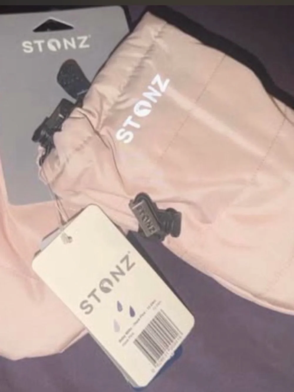 Stonz Kids Waterproof Bottoms in Light Pink